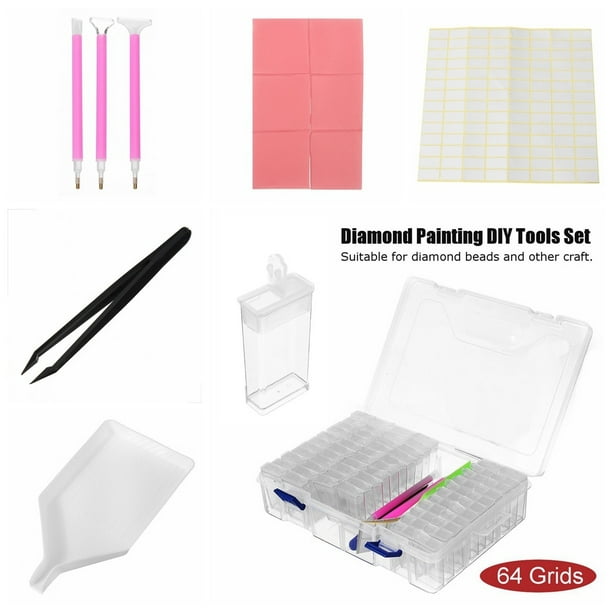 5D Diamond Painting Tools Kit Diamond Embroidery DIY Painting Accessories Box 5D Diamond Painting Tools Kit Diamond Embroidery DIY Painting Accessories Box